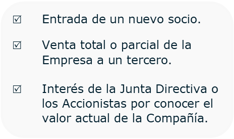 Valoración de Empresas